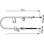 BOSCH 1 987 482 156 Seilzug, Feststellbremse BOSCH 1 987 482 156 Seilzug, Feststellbremse