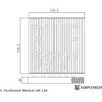 Blue Print ADBP250029 Filter, Innenraumluft Blue Print ADBP250029 Filter, Innenraumluft