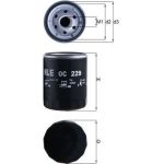 Knecht OC 229 Ölfilter