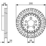 Bremsscheibe 0 986 479 D16