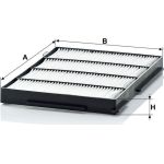 MANN-FILTER CU 1526 Innenraumfilter, Partikelfilter