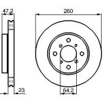 Bremsscheibe 0 986 478 415 Bremsscheibe 0 986 478 415