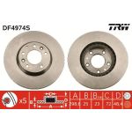 Bremsscheibe DF4974S