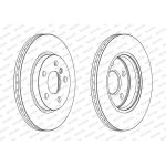 Ferodo DDF2651C Bremsscheibe PREMIER Ferodo DDF2651C Bremsscheibe PREMIER