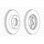 Ferodo DDF991 Bremsscheibe PREMIER Ferodo DDF991 Bremsscheibe PREMIER