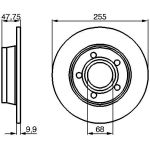 Bremsscheibe 0 986 478 480 Bremsscheibe 0 986 478 480