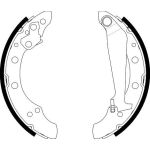 Bremsbackensatz 8DB 355 001-311