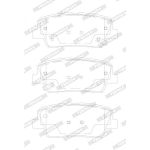 Ferodo FDB5152 Bremsbelagsatz, Scheibenbremse PREMIER ECO FRICTION Ferodo FDB5152 Bremsbelagsatz, Scheibenbremse PREMIER ECO FRICTION