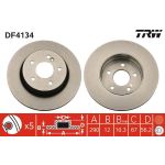 Bremsscheibe DF4134