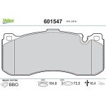 Valeo 601547 Bremsbelagsatz, Scheibenbremse Valeo 601547 Bremsbelagsatz, Scheibenbremse
