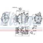 Kompressor, Klimaanlage 89520 Kompressor, Klimaanlage 89520