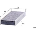 MANN-FILTER CUK 26 014-2 Innenraumfilter, Aktivkohlefilter MANN-FILTER CUK 26 014-2 Innenraumfilter, Aktivkohlefilter
