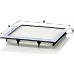 MANN-FILTER CU 1009 Innenraumfilter, Partikelfilter MANN-FILTER CU 1009 Innenraumfilter, Partikelfilter