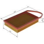 BOSCH F 026 400 682 Luftfilter