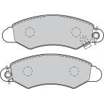 Valeo 598991 Bremsbelagsatz, Scheibenbremse Valeo 598991 Bremsbelagsatz, Scheibenbremse