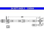 ATE 24.5277-0420.3 Bremsschlauch