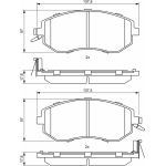 BOSCH 0 986 494 761 Bremsbelagsatz, Scheibenbremse