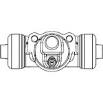 BOSCH F 026 002 386 Radbremszylinder