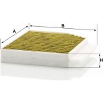 MANN-FILTER FP 26 023 Innenraumfilter FreciousPlus Aktivkohlefilter mit Polyphenol, antibakteriell, Feinstaubfilter (PM 2.5) MANN-FILTER FP 26 023 Innenraumfilter FreciousPlus Aktivkohlefilter mit Polyphenol, antibakteriell, Feinstaubfilter (PM 2.5)