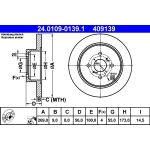 Bremsscheibe 24.0109-0139.1