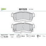Valeo 601525 Bremsbelagsatz, Scheibenbremse
