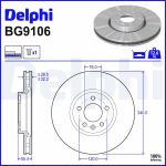 Bremsscheibe BG9106 Bremsscheibe BG9106