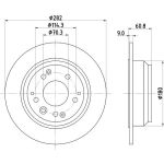 Bremsscheibe 8DD 355 105-001 Bremsscheibe 8DD 355 105-001
