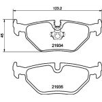 Bremsbelagsatz, Scheibenbremse 8DB 355 008-761