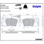 Delphi LP1950 Bremsbelagsatz, Scheibenbremse Delphi LP1950 Bremsbelagsatz, Scheibenbremse