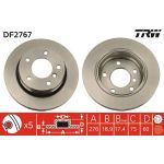 Bremsscheibe DF2767 Bremsscheibe DF2767