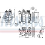 Kompressor, Klimaanlage 89094 Kompressor, Klimaanlage 89094
