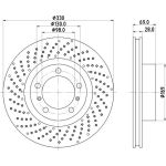 Bremsscheibe 8DD 355 125-021
