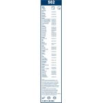BOSCH 502 Scheibenwischer Twin 3 397 118 563 BOSCH 502 Scheibenwischer Twin 3 397 118 563