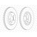 Ferodo DDF1080C Bremsscheibe PREMIER Coat+ disc Ferodo DDF1080C Bremsscheibe PREMIER Coat+ disc