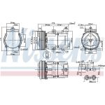 Kompressor, Klimaanlage 890081 Kompressor, Klimaanlage 890081