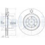 Delphi BG3529 Bremsscheibe
