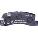 Bremsbelagsatz, Scheibenbremse 8DB 355 006-431 Bremsbelagsatz, Scheibenbremse 8DB 355 006-431