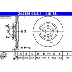Bremsscheibe 24.0126-0188.1