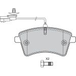 Valeo 601354 Bremsbelagsatz, Scheibenbremse Valeo 601354 Bremsbelagsatz, Scheibenbremse