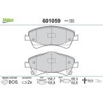 Valeo 601059 Bremsbelagsatz, Scheibenbremse