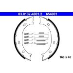 ATE 03.0137-4001.2 Bremsbackensatz, Feststellbremse ATE 03.0137-4001.2 Bremsbackensatz, Feststellbremse