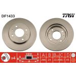 TRW DF1433 Bremsscheibe TRW DF1433 Bremsscheibe