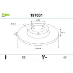 Bremsscheibe 197031