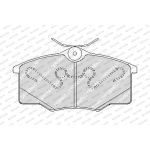 Bremsbelagsatz, Scheibenbremse FDB1385 Bremsbelagsatz, Scheibenbremse FDB1385