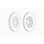 Bremsscheibe DDF2373C Bremsscheibe DDF2373C