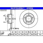 Bremsscheibe 24.0110-0224.1