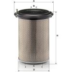 MANN-FILTER C 30 880/2 Sekundärluftfilter MANN-FILTER C 30 880/2 Sekundärluftfilter