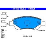 Bremsbelagsatz, Scheibenbremse 13.0460-3829.2 Bremsbelagsatz, Scheibenbremse 13.0460-3829.2