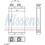 Wärmetauscher, Innenraumheizung 70513 Wärmetauscher, Innenraumheizung 70513