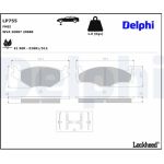 Delphi LP755 Bremsbelagsatz, Scheibenbremse Delphi LP755 Bremsbelagsatz, Scheibenbremse